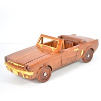 1964 1/2 1964.5 Ford Mustang Convertible Mahogany Wooen Car Model