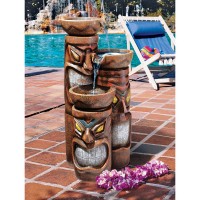 Three Tiki Fountain