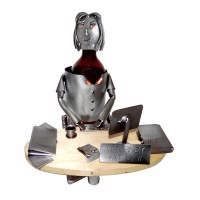 Attorney 1 Bottle Tabletop Wine Rack