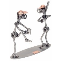 Baseball Nuts and Bolts Sculpture