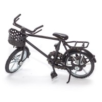 Boy Bicycle Sculpture Model Metal