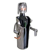 Female Dentist 1 Bottle Tabletop Wine Rack