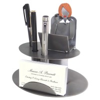 Desk Accessory Female Executive Business Card Holder