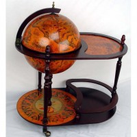 Globe drink trolley16.5 inches - Red