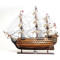 HMS Victory Ship Mid Size - Wooden Ship Model