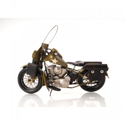 1942 Yellow Harley-Davidson Model 