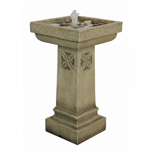 White Chapel Manor Pedestal Fountain