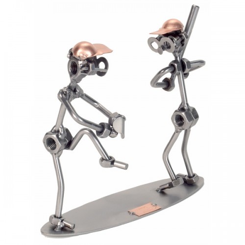 Baseball Nuts and Bolts Sculpture