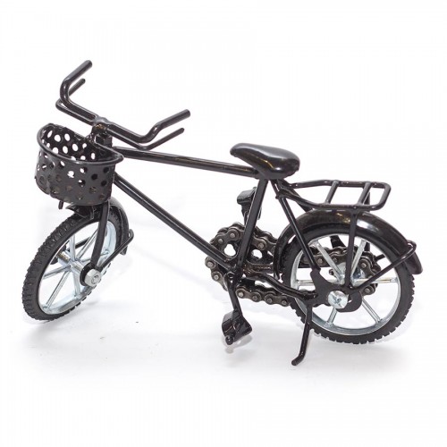 Boy Bicycle Sculpture Model Metal