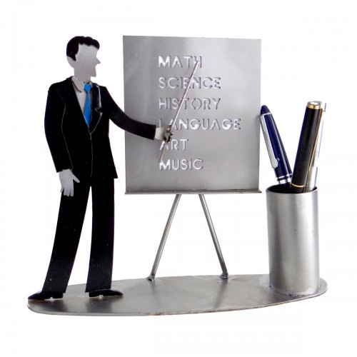 Male Teacher Pen Holder