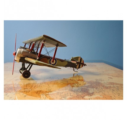 Handcrafted Iron framed 1916 Sopwith Camel F.1 scaled 1:20  plane model