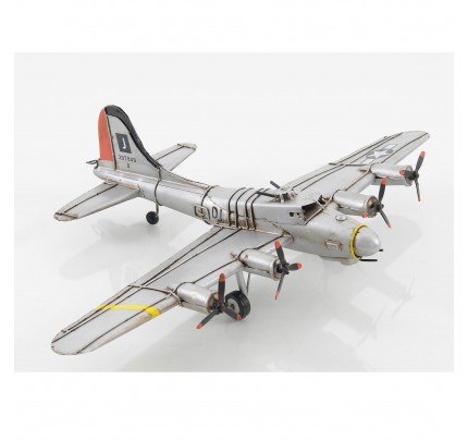 Green B-17 Flying Fortress - Scale Model Plane