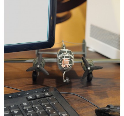 B-25 Mitchell Bomber Scale Model Plane