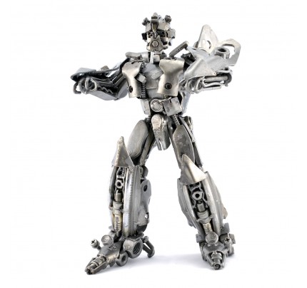 Robot Metal Sculpture - Look alike bumblebee