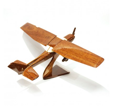 Cessna 172 Airplane Mahagony Wooden Model
