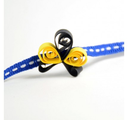 Kids Paper Quilling Rakhi For the Busybee