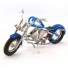 Wire Art Motorcycle Blue - Handmade Aluminium