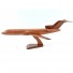 Boeing 727 Solid Mahogany Wooden Airplane model for Aircraft Lovers