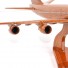 Boeing 747 wooden scale model 
