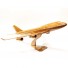 Boeing 747 Wooden airplane model