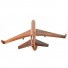 Boeing 757 wooden airplane kiln-dried mahogany