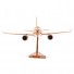 Boeing 737 Wooden Airplane Model - B737 Solid Mahogany Wooden