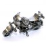 Metal Sculpture of Ducati Sport Motorcycle 