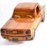 Ford Mustang 1964 - Handcrafted Mahogany Wood Model Car - Wooden Car