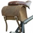Small Saddle Bag Handlebar Frame Bag in VINTAGE BROWN