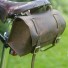 Small Saddle Bag Handlebar Frame Bag in VINTAGE BROWN
