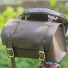 Small Saddle Bag Handlebar Frame Bag in VINTAGE BROWN