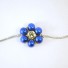 Pearl Rakhi Blue Color - Handmade styled rakhi 2