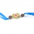 Handmade Zardozi Rakhi Golden Color