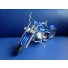 Wire Art Motorcycle Blue - Handmade Aluminium