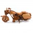 Harley Davidson Police (Cop) Wooden Motorcycle Model