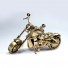 Harley Fatboy : Motorcycle Model 30cm Metal Sculpture