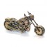 Harley Fatboy : Motorcycle Model 30cm Metal Sculpture