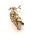 Harley Fatboy : Motorcycle Model 30cm Metal Sculpture