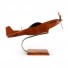 P-40 Warhawk Mohogany Wood - Military Aircraft