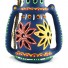 Earthen handmade terracotta and Handpainted T-light holders Hanging Lantern shape