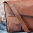 Leather Laptop Briefcase / Messenger Bag - Cross Body Shoulder Vintage Style Bag