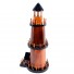 Mahogany wood Lighthouse scale model - Handcrafted