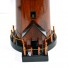 Mahogany wood Lighthouse scale model - Handcrafted