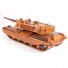 M1A/M1A2 Military Wooden Tank - Mahogany Wooden Army Tank