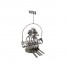 Skier Chair Lift Sculpture