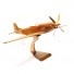 North American P-51 Mustang Fighter jet scale wooden model 