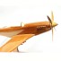 North American P-51 Mustang Fighter jet scale wooden model 