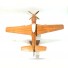 North American P-51 Mustang Fighter jet scale wooden model 