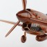 P-40 Warhawk Mohogany Wood - Military Aircraft 