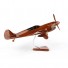 P-40 Warhawk Mohogany Wood - Military Aircraft 